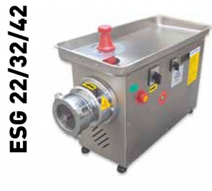 Et Kıyma Makinesi Soğutuculu Inox Kafa No:22 380V